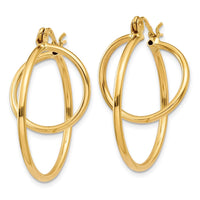 Thumbnail for 14k Fashion Circle Hoop Earrings