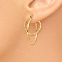Thumbnail for 14k Fashion Circle Hoop Earrings