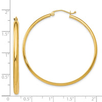Thumbnail for 14k Polished Hoop Earring
