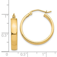 Thumbnail for 14k Polished Hoop Earring