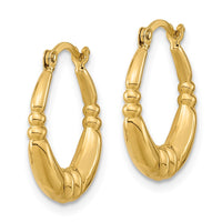 Thumbnail for 14K Polished Hoop Earrings