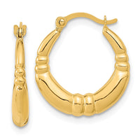Thumbnail for 14K Polished Hoop Earrings