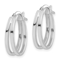 Thumbnail for 14k Polished Double Hoops