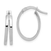 Thumbnail for 14k Polished Double Hoops