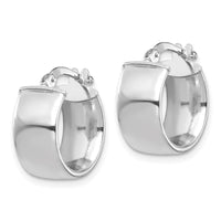 Thumbnail for 14k High Polished 7mm Hoop Earrings