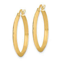 Thumbnail for 14K Polished Hoop Earrings