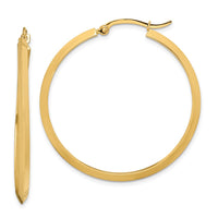 Thumbnail for 14K Polished Hoop Earrings