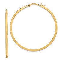 Thumbnail for 14K Polished Hoop Earrings