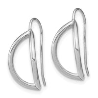 Thumbnail for 14k Half Circle Wire French Wire Earrings