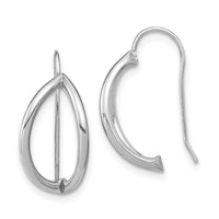 Thumbnail for 14k Half Circle Wire French Wire Earrings