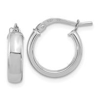 Thumbnail for 14k Polished 3.7mm Hoop Earrings