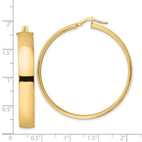 Thumbnail for 14K Polished Hoop Earrings