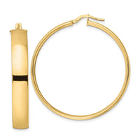Thumbnail for 14K Polished Hoop Earrings