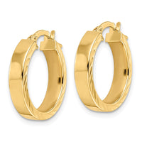 Thumbnail for 14K Polished Hoop Earrings