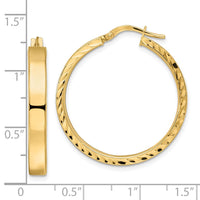 Thumbnail for 14K Polished Hoop Earrings
