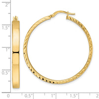 Thumbnail for 14K Polished Hoop Earrings