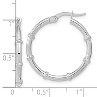 Thumbnail for 14K Polished and Fancy Hoop Earrings