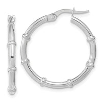 Thumbnail for 14K Polished and Fancy Hoop Earrings