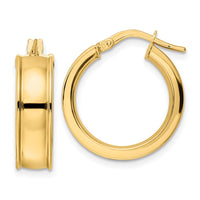 Thumbnail for 14K Polished Hoop Earrings