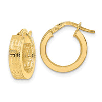 Thumbnail for 14K Polished Hoop Earrings