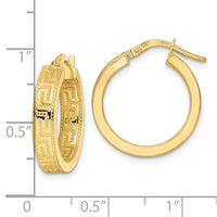 Thumbnail for 14K Polished Hoop Earrings