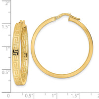 Thumbnail for 14K Polished Hoop Earrings