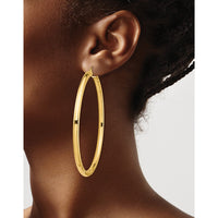 Thumbnail for 14k 4mm Hoop Earrings