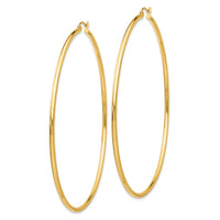Thumbnail for 14k Lightweight Hoop Earrings