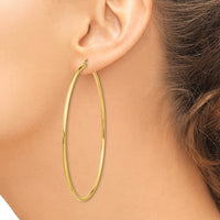 Thumbnail for 14k Lightweight Hoop Earrings