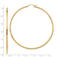 Thumbnail for 14k Lightweight Hoop Earrings