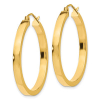 Thumbnail for 14k 2x3mm Square Tube Hoops