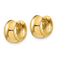 Thumbnail for 14k Round Hinged Hoop Earrings