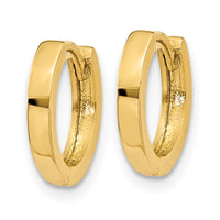 Thumbnail for 14k Round Hinged Hoop Earrings
