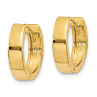 Thumbnail for 14k Round Hinged Hoop Earrings