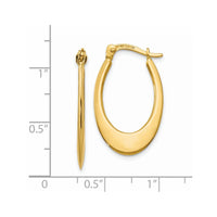 Thumbnail for 14K Polished Hoop Earrings