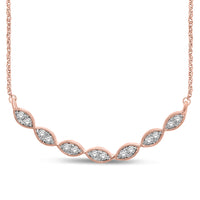 Thumbnail for 14K Rose Gold 1/6 Ct.Tw. Diamond Stackable Necklace