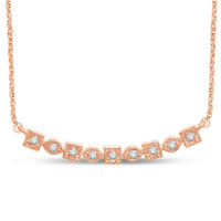 Thumbnail for 14K Rose Gold 1/6 Ct.Tw. Diamond Stackable Necklace