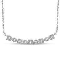Thumbnail for 14K White Gold 1/6 Ct.Tw. Diamond Stackable Necklace