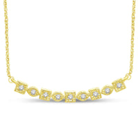 Thumbnail for 14K Yellow Gold 1/6 Ct.Tw. Diamond Stackable Necklace