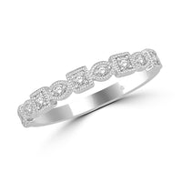 Thumbnail for 14K White Gold 1/6 Ct.Tw. Diamond Stackable Band
