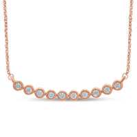 Thumbnail for 14K Rose Gold 1/6 Ct.Tw. Diamond Stackable Necklace