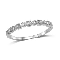 Thumbnail for 14K White Gold 1/10 Ct.Tw. Diamond Stackable Band