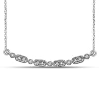Thumbnail for 14K White Gold 1/10 Ct.Tw. Diamond Stackable Necklace