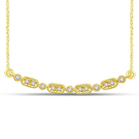 Thumbnail for 14K Yellow Gold 1/10 Ct.Tw. Diamond Stackable Necklace