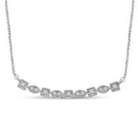 Thumbnail for 14K White Gold 1/5 Ct.Tw. Diamond Stackable Necklace
