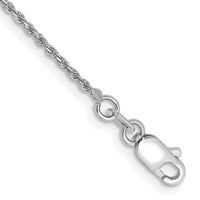 Thumbnail for 14k WG 1.15mm Diamond-cut Machine-made Rope Chain