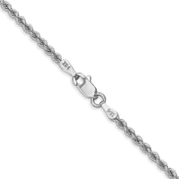 Thumbnail for 14k WG 2.25mm Regular Rope Chain