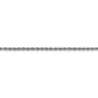 Thumbnail for 14k WG 2.5mm Regular Rope Chain