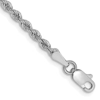 Thumbnail for 14k WG 2.5mm Regular Rope Chain
