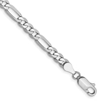 Thumbnail for 14k WG 4.5mm Flat Figaro Chain